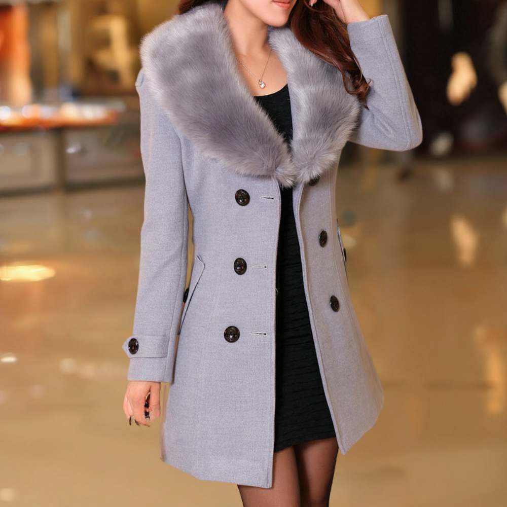 Clara - Elegante halflange damesjas
