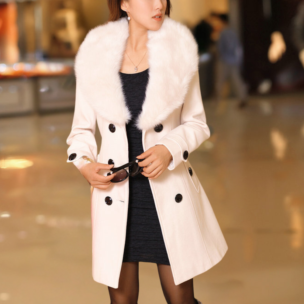Clara - Elegante halflange damesjas