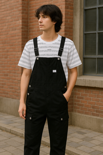 Finley – Duurzame Heren Jumpsuit met Praktische Functionaliteit